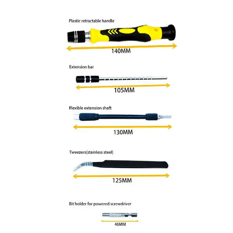 Многофункциональный Набор прецизионных отверток 110 в 1 для мобильного телефона, цифровой инструмент для разборки, аппаратная