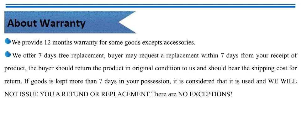 Warranty