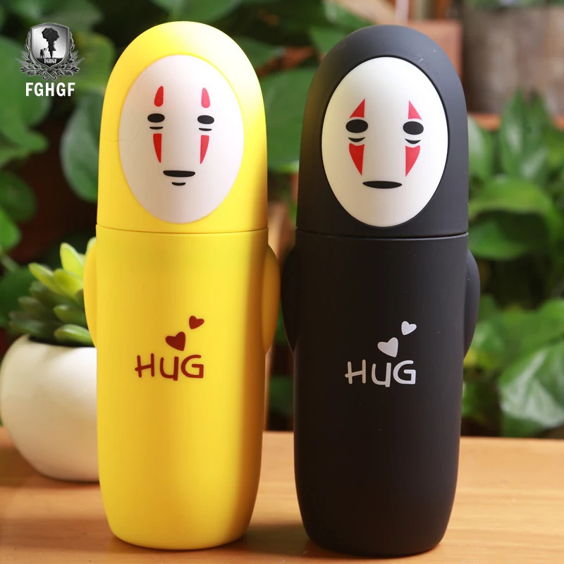 

4 Colors Kitchen Vacuum Flasks Thermoses 260ml No Face Stainless Steel Insulated Thermos Cup Coffee Mug Travel Water Bottle