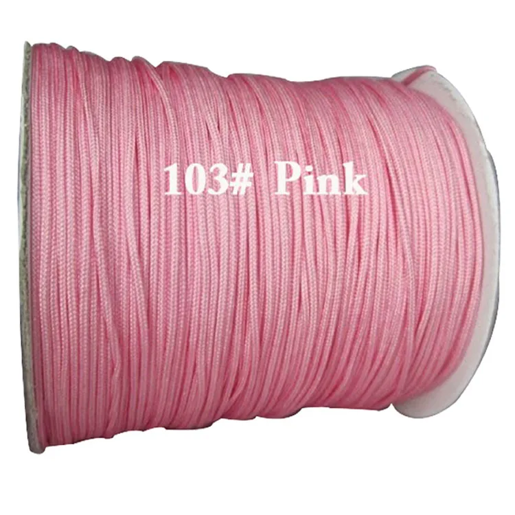 

1.5mm Rattail Braided Nylon Cord+DIY Jewelry Accessories Macrame Rope Bracelet Beading Cords String 200m/Roll