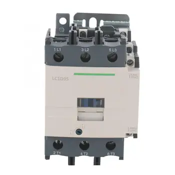 

LC1D95 NEW Electric 50/60Hz 3 Poles Coil AC Contactor 220V 95A Household AC Modular contactor