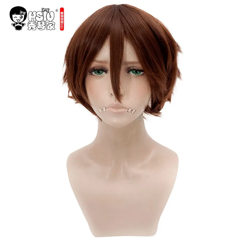

HSIU High Quality 30cm Identity V Nabb Mercenary Naib Subedar Cosplay Wig Costume Play Wigs Halloween party Anime Game Hair wig