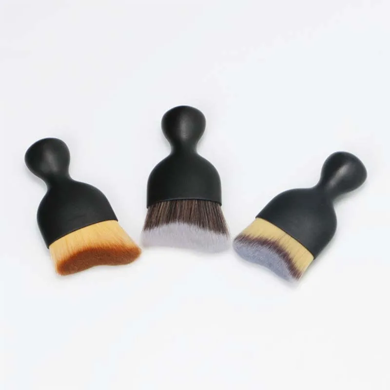 1PC Nail Art Equipment New Stylish Nail Brush Tool For Nail Art Dust Cleaner Random color