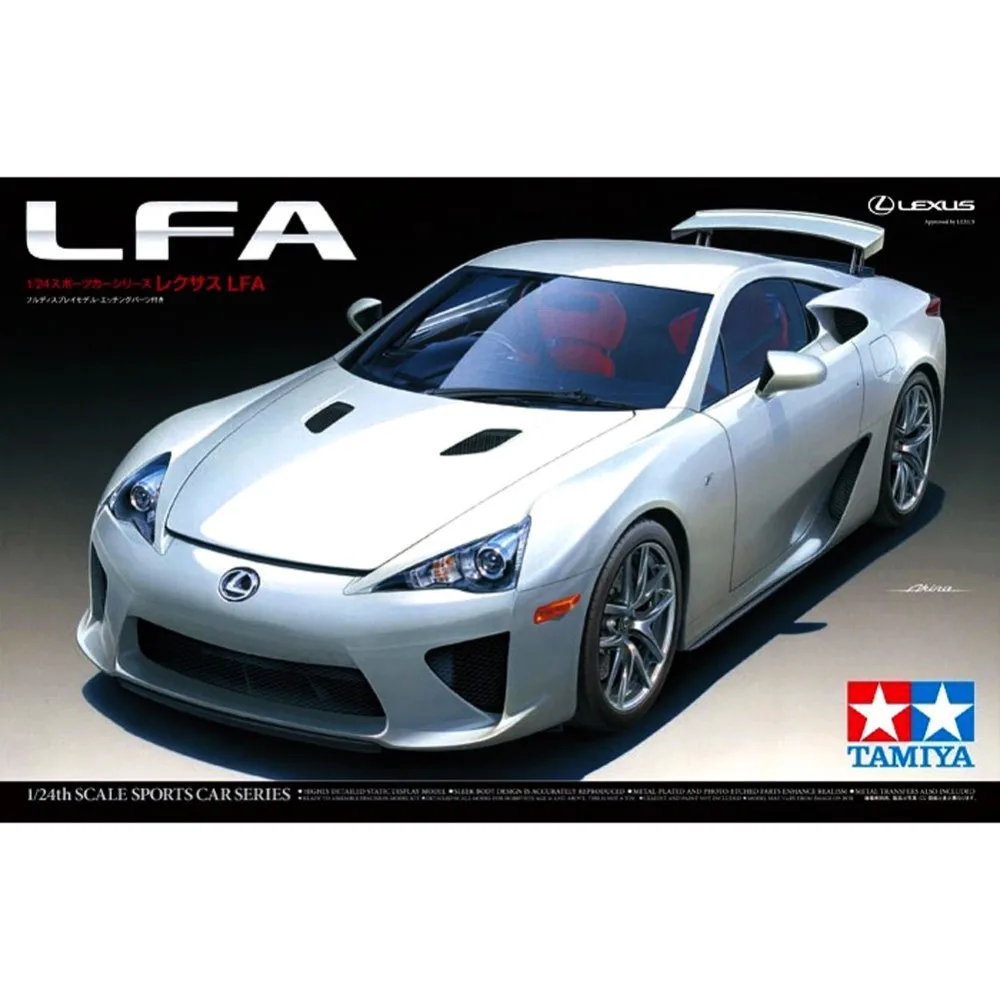 

Tamiya 24319 1/24 LFA Scale Assembly Car Model Building Kits oh rc toy