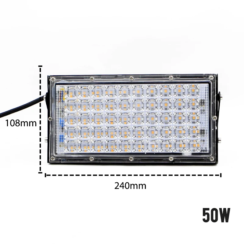 Супер яркий светодиодный прожектор SMD 10 Вт 30 50 Светодиодный уличный 220 В IP65