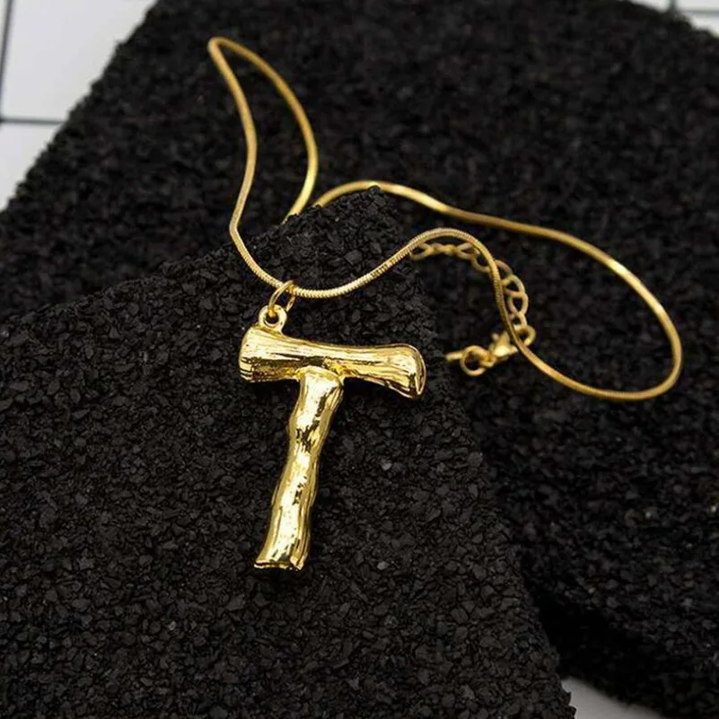 

Yiustar Elegance Comlely Pulchritudinous Hammered Metal Bamboo Necklace Female Jewelry For Women Girls Kids Summer Beach Party