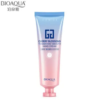 

BIOAQUA Brand Cherry Blossoms Tender Smooth Hand Cream Hydrating Lotion Moisturizing Hand Treatment Nourishing Creams Skin Care