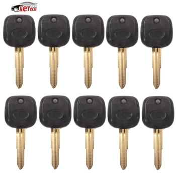 

KEYECU 10 Pcs/lot Replacement Transponder Key Fob With Chip ID4C for Daihatsu Charade Copen Cuore Feroza Sirion Terios YRV