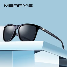 MERRYS Unisex Retro Aluminum Sunglasses Polarized Lens Vintage Sun Glasses For Men/Women S8286