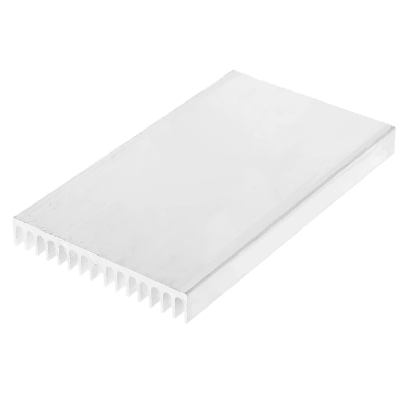 

1 PC 100*60*10mm Aluminum Heat Sink DIY Cooler For IC Chip LED Power Transistor