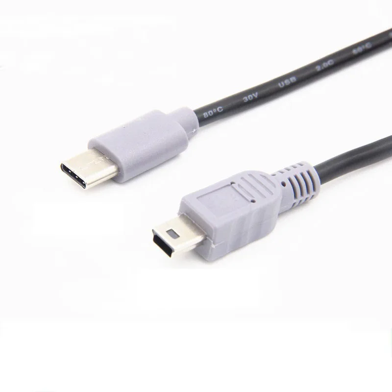 Переходник с Type C 3 1 на Mini5P / Micor переходник OTG кабель передачи данных для