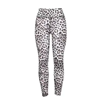 

Hight Waist New Leopard Pattern Sport Leggings Tights Push Up Running Fitness Gym Sportwear Yoga Pants Elastic Waist
