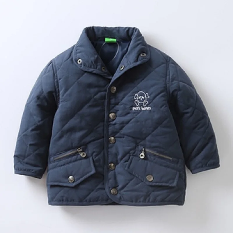 

Baby boy outerwear top kids jackets & coats for spring autumn thin cotton-padded jacket cotton padded outerwear
