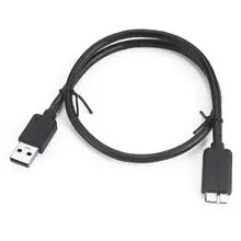 Высокая Скорость 1 м USB 3,0 Тип A-Micro B кабель-удлинитель для внешний жесткий диск HDD samsung S5 Примечание с 3 портами (стандарт данные HDD кабель