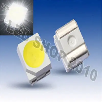 100PCS POWER TOP SMD SMT белый PLCC-2 3528 1210 супер ярсветильник светодиодный | Электронные