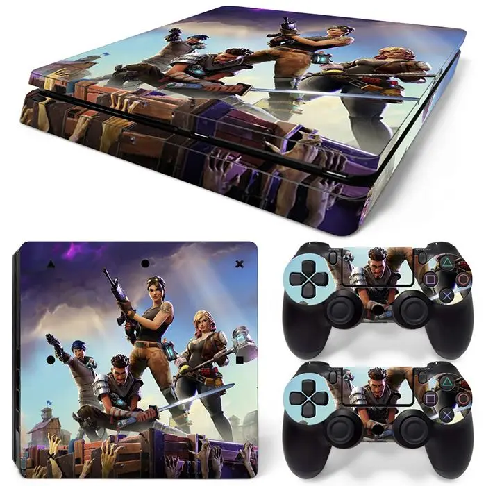 

Colorful Skin for PS4 slim and 2 controller Game Stocker For Sony Playstation 4