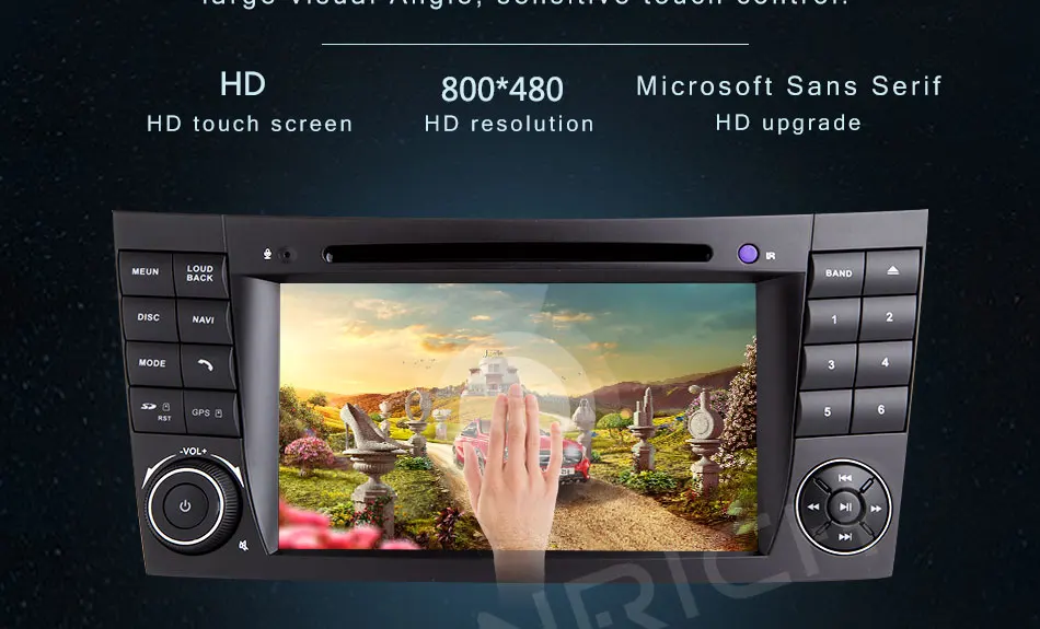 Flash Deal 2 Din AutoRadio Car DVD Player For Mercedes W211 CLS W219 W463 CLK W209 E320 E300 55 E200 E220 E240 E350 E280 Multimedia Stereo 3