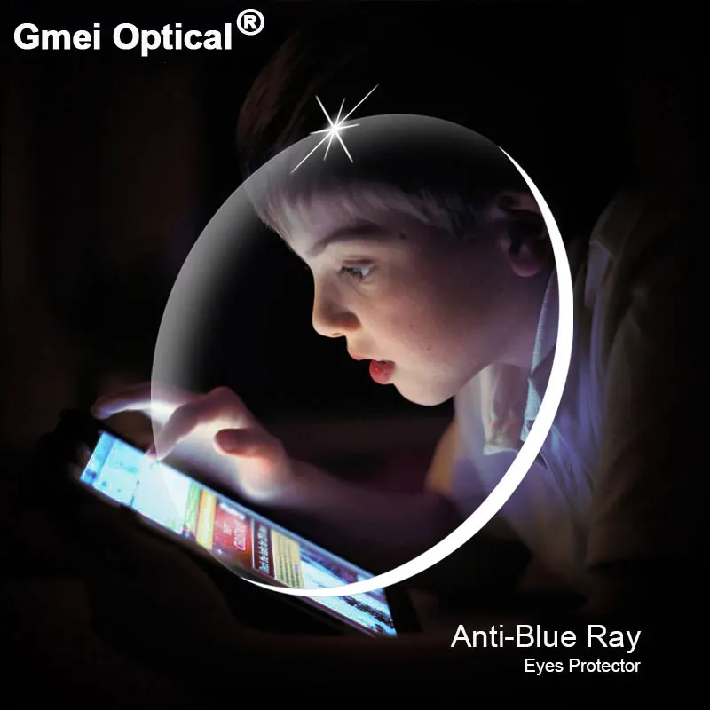 Ceny Anti Blue Ray Lens 1.61 High Index krótkowzroczność prezbiopia soczewki korekcyjne na ochrona oczu okulary do czytania