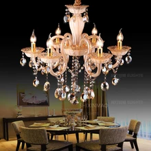 SHIXNIMAO free shipping Deluxe Crystal Chandelier Fashion crystal chandelier light Crystal