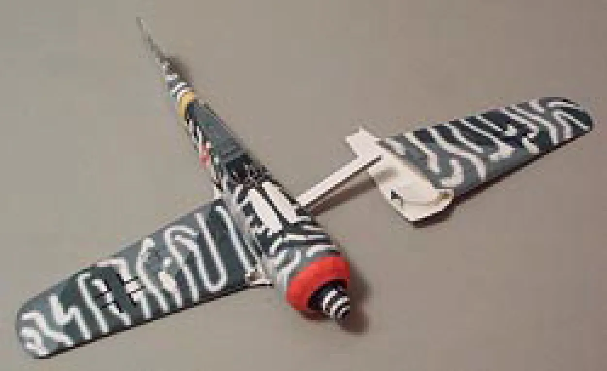 1:32 3D Бумага модель Пособия по немецкому языку Fw 190 истребитель самолетов литья