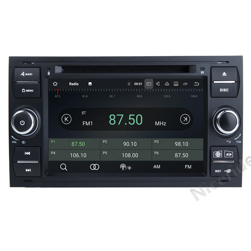 Discount Android 8.0 Car Multimedia Player GPS Autoradio 2 Din 7 Inch For Ford/Mondeo/Focus/Transit/C-MAX/S-MAX/Fiesta 4GB RAM Radio PC 3