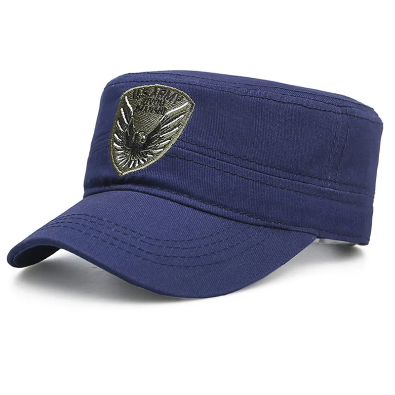 Шапки и кепки мужские, трещотка Para Hombre US Army Black, классический стиль, роскошный бренд, новые дизайнерские повседневные аксессуары Snapback - Цвет: BLUE
