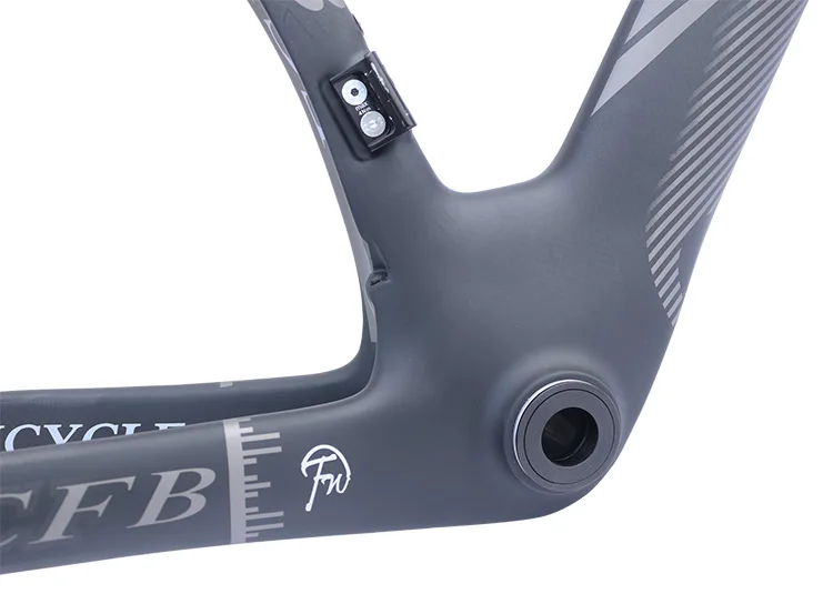 Clearance FCFB carbon road bike Pro01 47/49/51cm new carbon road frame  3K matt BB92  bicicleta road  bike frame with handlebar stem 9