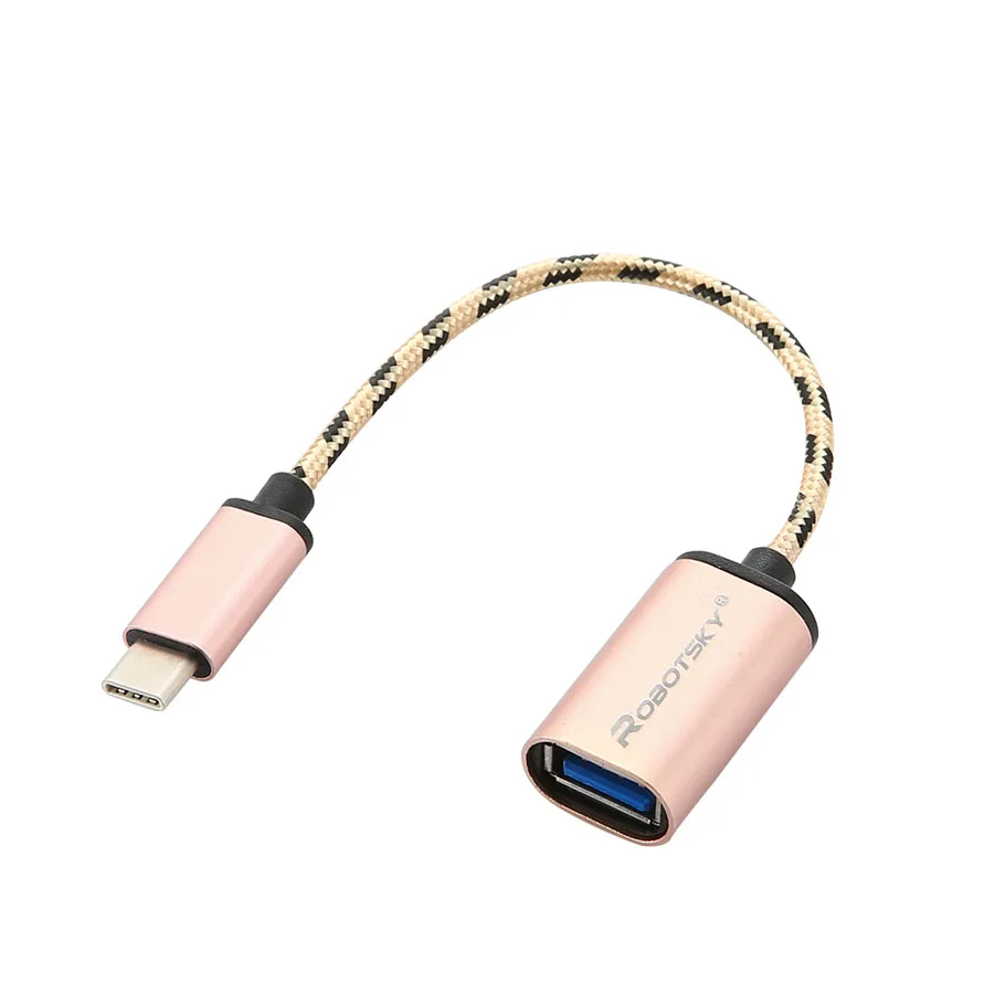 Тип usb C адаптер "папа" в USB 3,0 Женский конвертер Тип-C кабель для передачи данных OTG кабель Разъем для Huawei P9 Xiaomi 4C samsung Galaxy S8 LG