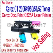 Цвет Заправка тонера для Xerox DocuPrint C525A C525 принтера, для Xerox 525 525a CT200649 CT200650 CT200651 CT200652 тонер-картридж