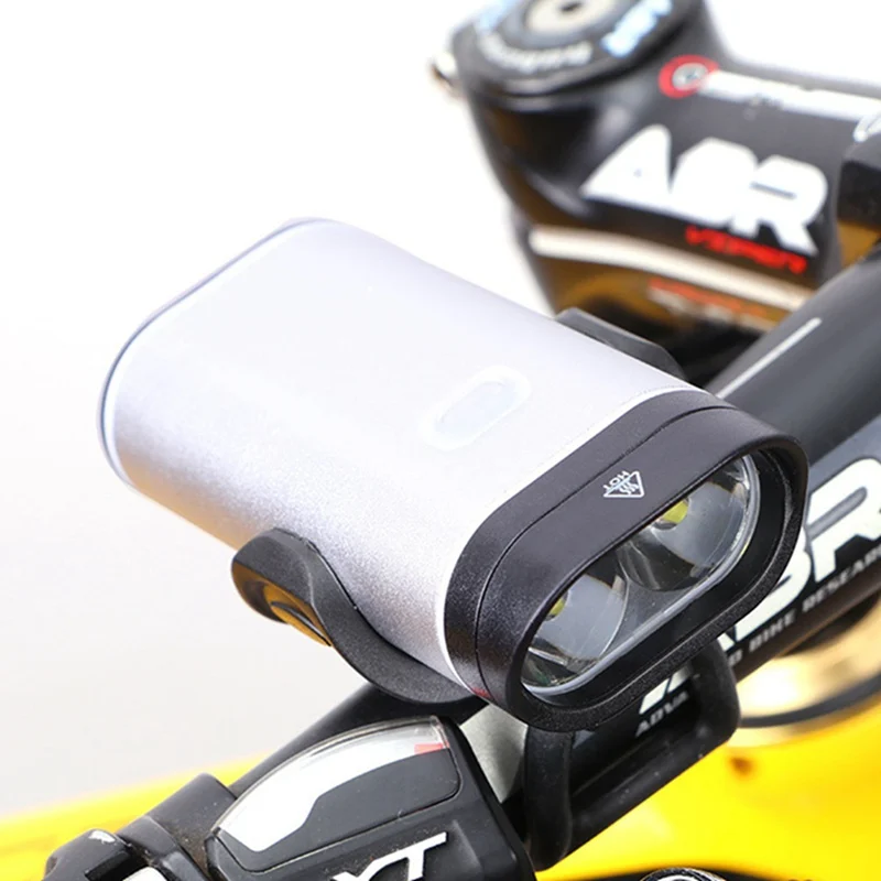 

Usb Rechargeable Bike Light Front Handlebar Cycling Led Light Battery Flashlight Torch Headlight Bicycle Accessories