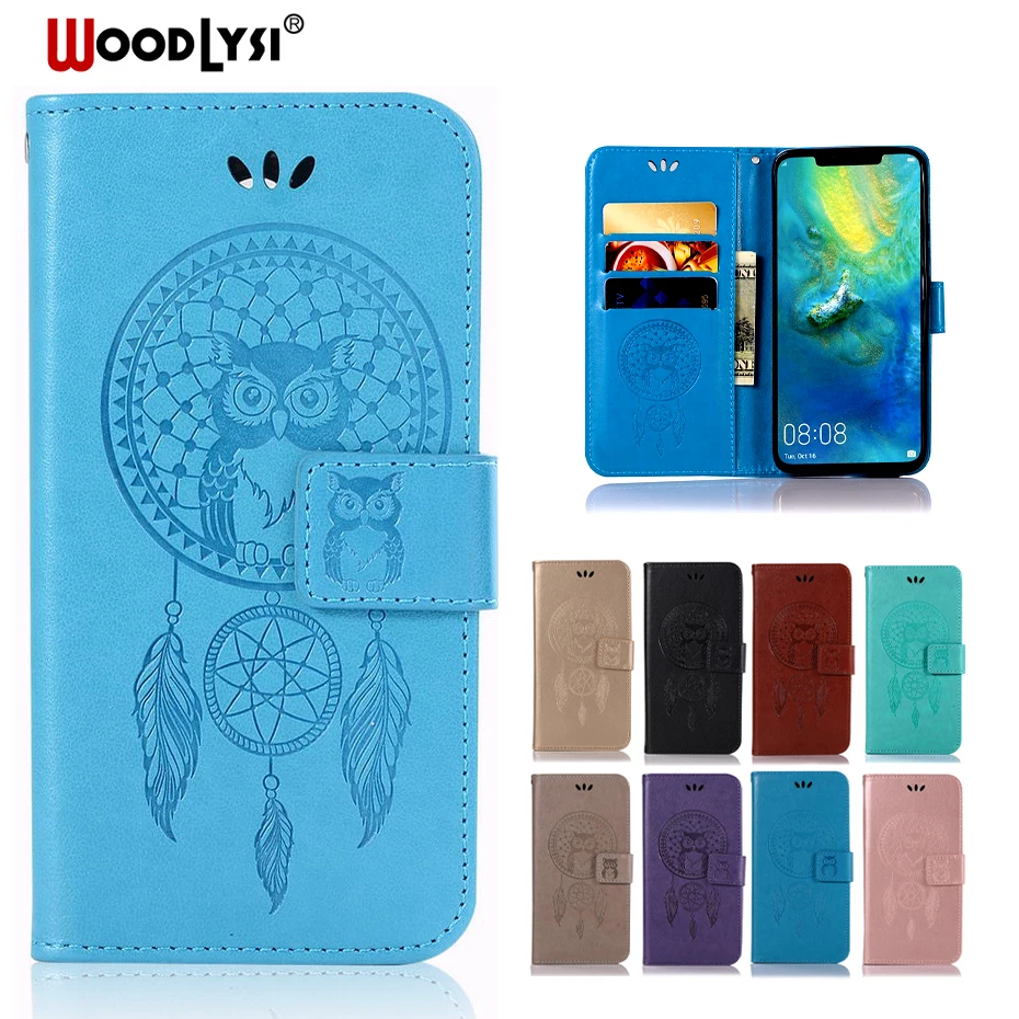 Leather Case For fundas mate 20 Pro cover Luxury Flip Wallet Phone ...