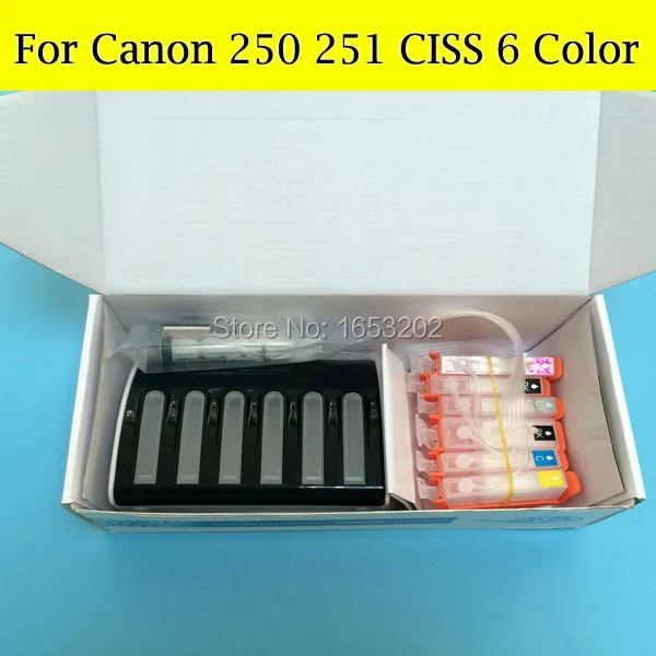 Canon 250 251 ciss 6color 6