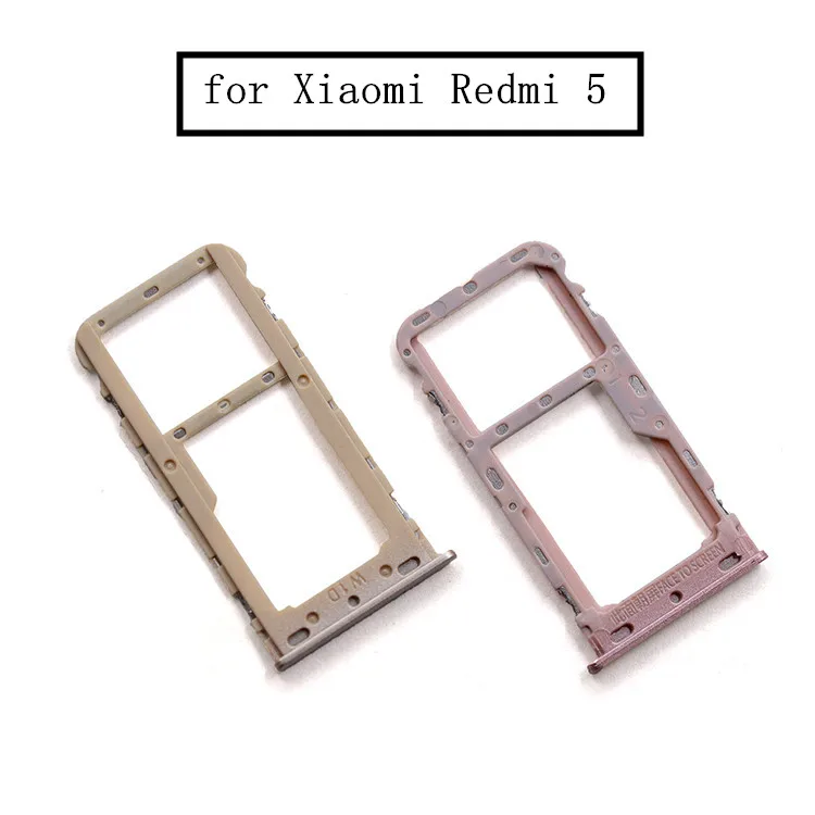 

for Xiaomi Redmi 5 Card Tray Holder Nano SIM Card Micro SD Card Slot Adapter Replacement Repair Spare Parts for Xiaomi Redmi5