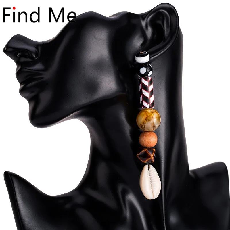 

Find Me 2019 fashion Luxury boho personality shell Dangle earrings Vintage multilayer drop Earrings for women Jewelry wholesale