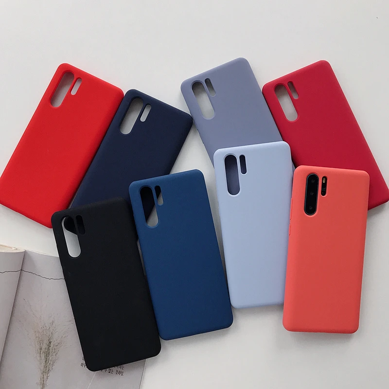 

1:1 Original official Style Silicone Case For Huawei P30 Case 360 degrees Full Cover For Huawei P30 Pro P30 Lite Cases Coque