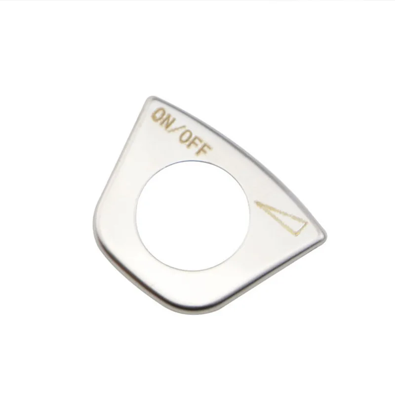Stainless Steel SoundMy Good Car Adjustment Button Panel Cover Trim Stickers for Ford New Fiesta MK7 Ecosport 2009 - Название цвета: Stainless Steel