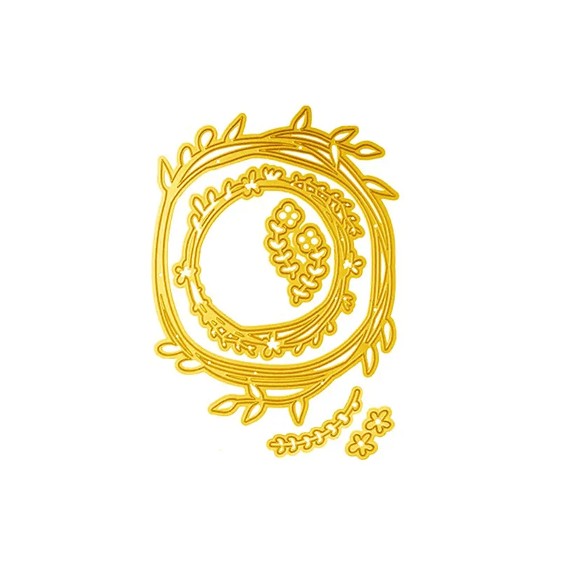 

Eastshape Branches Element Metal Cutting Dies New 2019 for Craft Dies Scrapbooking Card Making Embossing Cuts New Craft Wreath