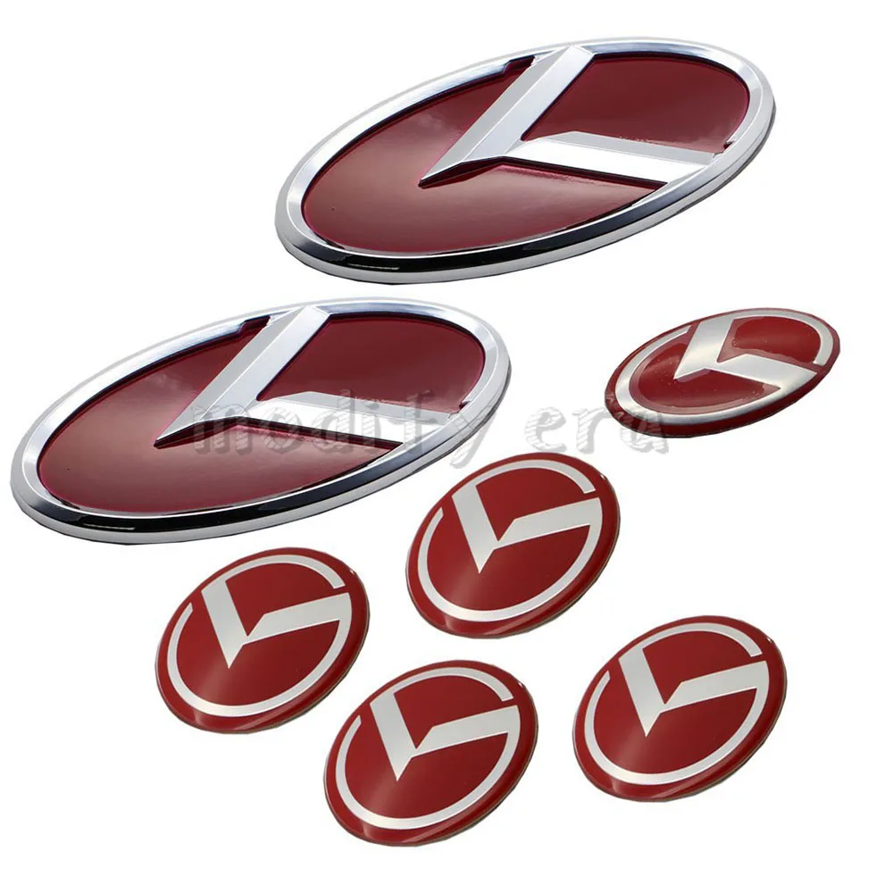 3D Red K Speed Emblem-2