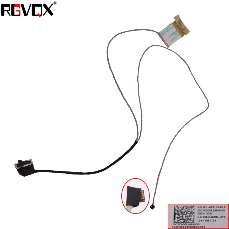 Новый кабель для ноутбука Lenovo G70-70 G70-80 G70-30 G70-45 ailg1 PN: DC02001MN00 DC02001MN20 LVDS разъем экрана |
