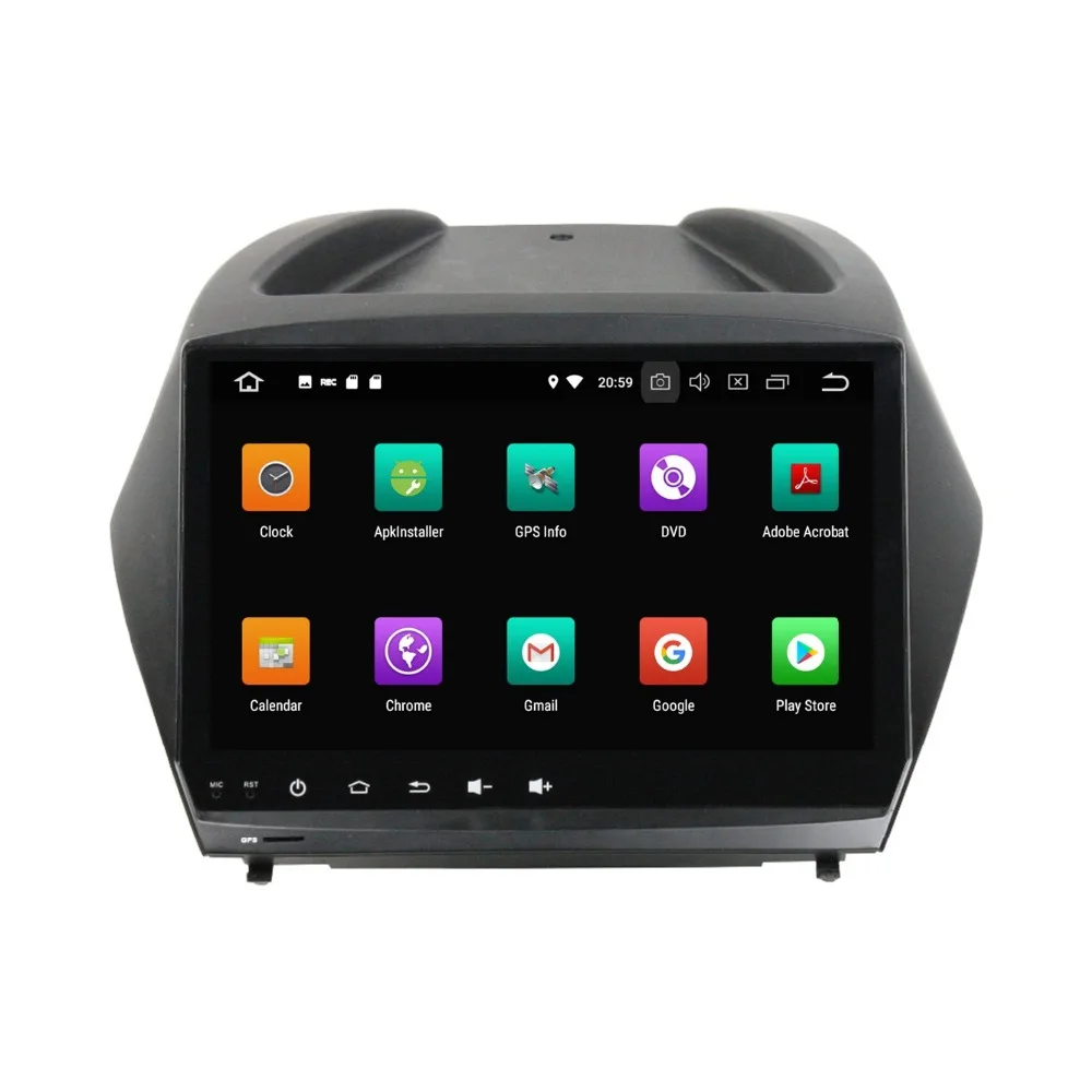 Cheap IPS Screen 4GB+32GB 9" Octa Core Android 8.0 Car Stereo DVD Radio GPS Player for Hyundai Tucson ix35 2011 2012 2013 2014 2015 4