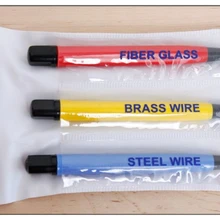 3x царапина щетка волокна латунь сталь используется для щеткой отделка, удаляет ржавчину и царапины