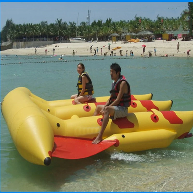 Надувной водный парк развлечений оборудование для серфинга надувная лодка банан для игры