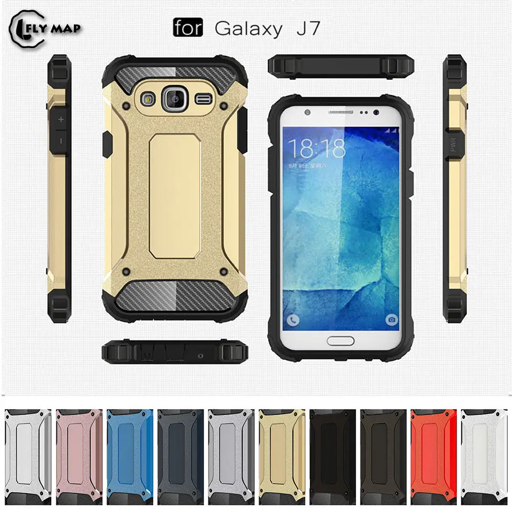 

PC Armor TPU Case for Samsung Galaxy J7 Neo 2017 J701 J701F/DS SM-J701F/DS J701MT Silicon Anti-Shock Hard Protection Phone Cover