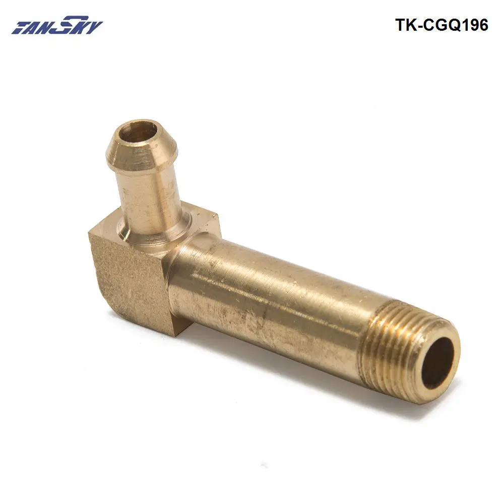 45mm Turbocharger Compressor Brass Boost Nipple Hose Fitting For Garrett T2 T25 T3 Turbo 1/8
