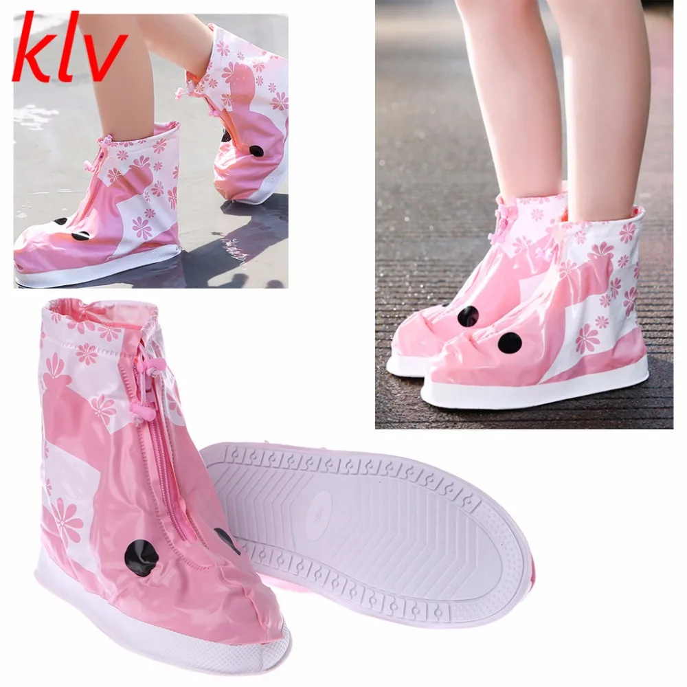 Waterproof Raining Boots Shoes Cover Wear Proof Anti Slip Reusable