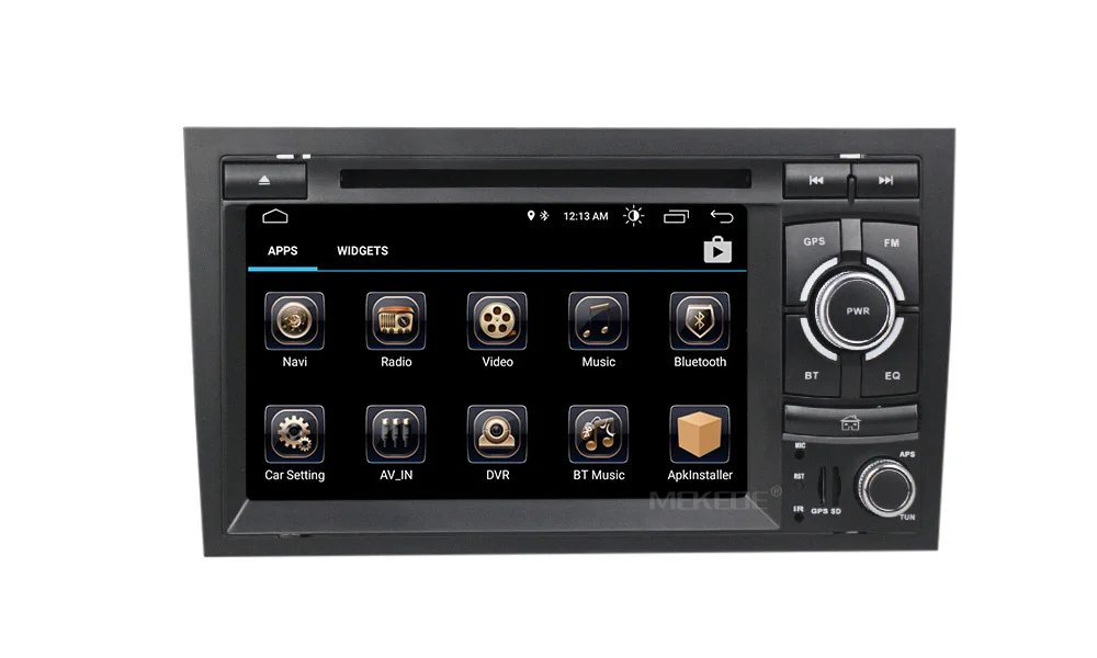Cheap Free shipping! Android 8.1 Auto car radio player for Audi A4 S4 RS4 2002-2008 support GPS navigation quad core bluetooth wifi FM 11