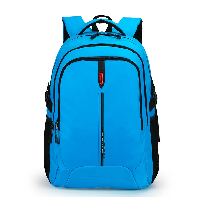 

2018 new high quality nylon school bags for boys and girls Large capacity travel backpacks Laptop bag waterproof school backpack
