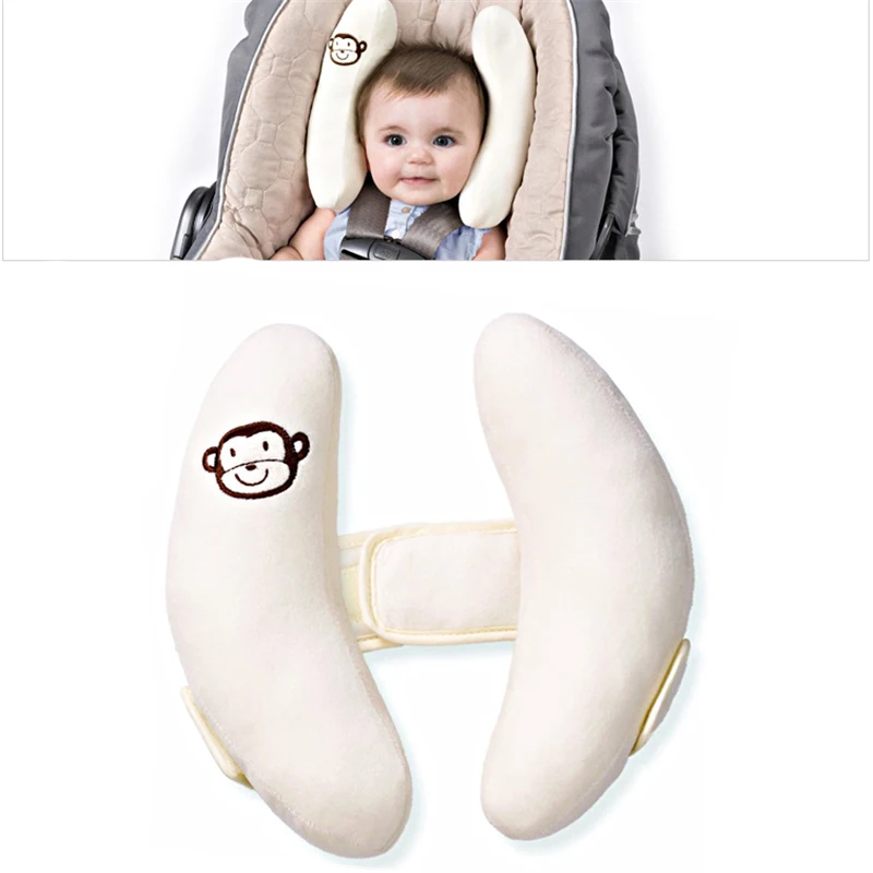 

Baby Safe Car Seat Headrest Stroller Pillow Newborn Kid Adjustable Travel Sleeping Pillow Pad Head Neck Cervical Support Cushion