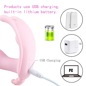 Wearable Dildo G-spot Vibrator Wireless Remote Control Vibrators Panties Sex Toys for Women Clitoris Stimulator Masturbator 5