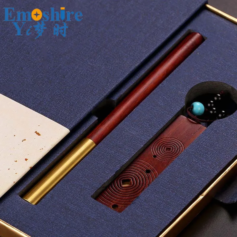 Wooden Gift Set Handicrafts Manufacturers Wholesale Creative Custom USB Flash Drives and Ballpoint Pen Roller Ball P393 | Канцтовары для